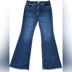 Good American Women's Good Legs Flare Split Pockets Elevated Basic Flare. 12/31